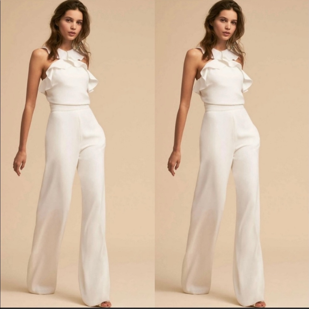 Monique Lhuiller BHLDN Bissel Jumpsuit